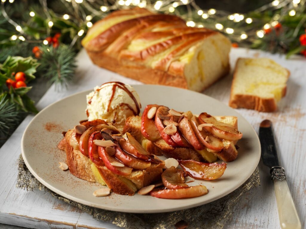 Sandwich Brioche Tarte Tatin