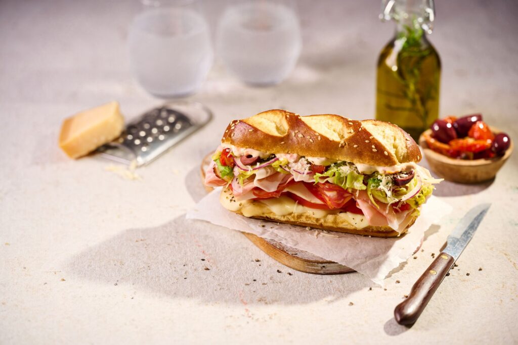 Pretzel Roll Italian Grinder_Lifestyle_01