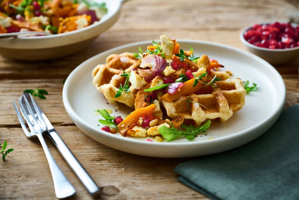 Waffle Pumpkin Feta