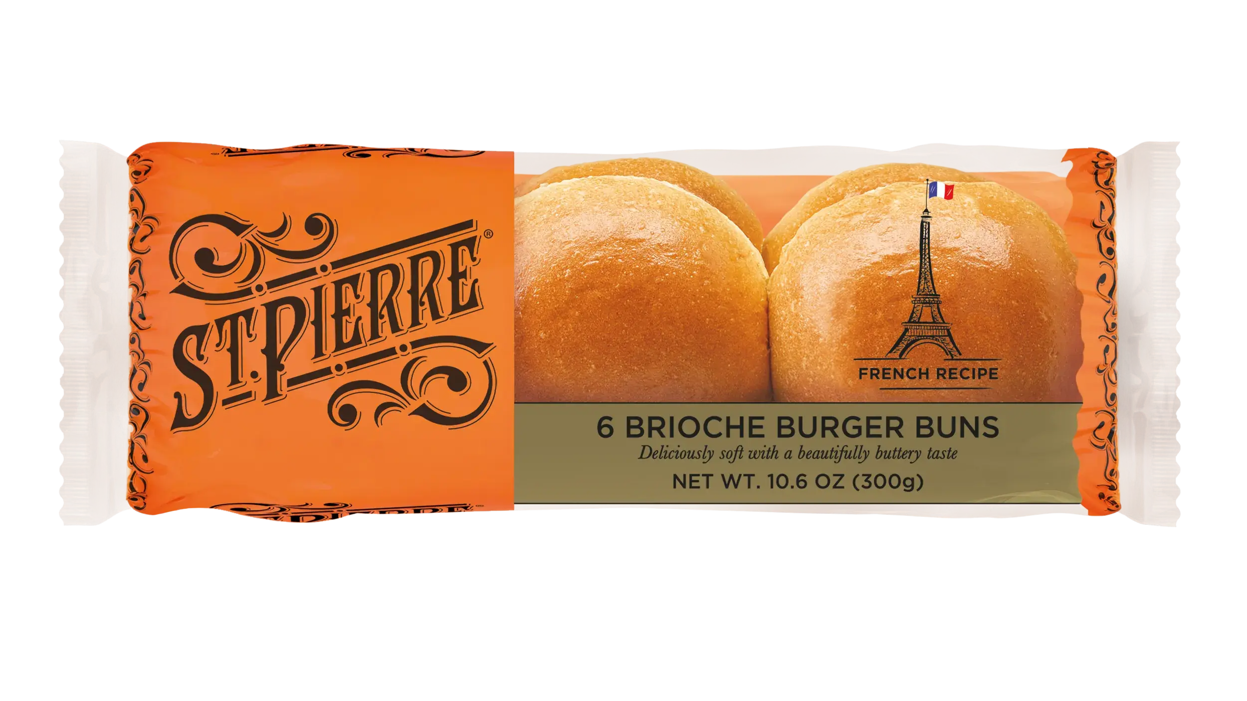 6 Brioche Burger Buns (US)
