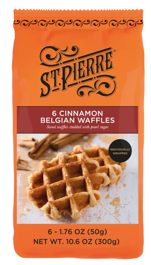 6 Cinnamon Belgian Waffles (US)
