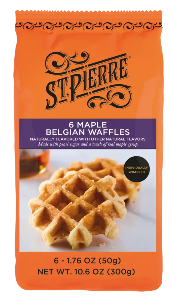 6 Maple Belgian Waffles