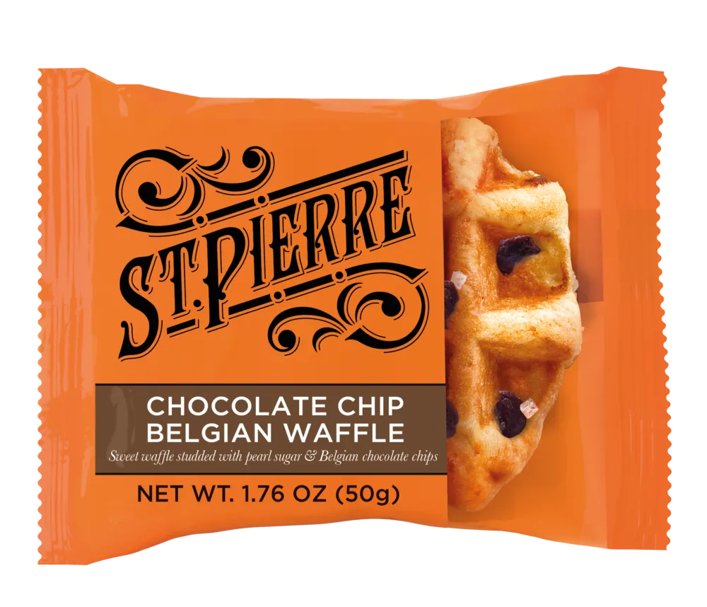 Chocolate Chip Belgian Waffle - Individually Wrapped