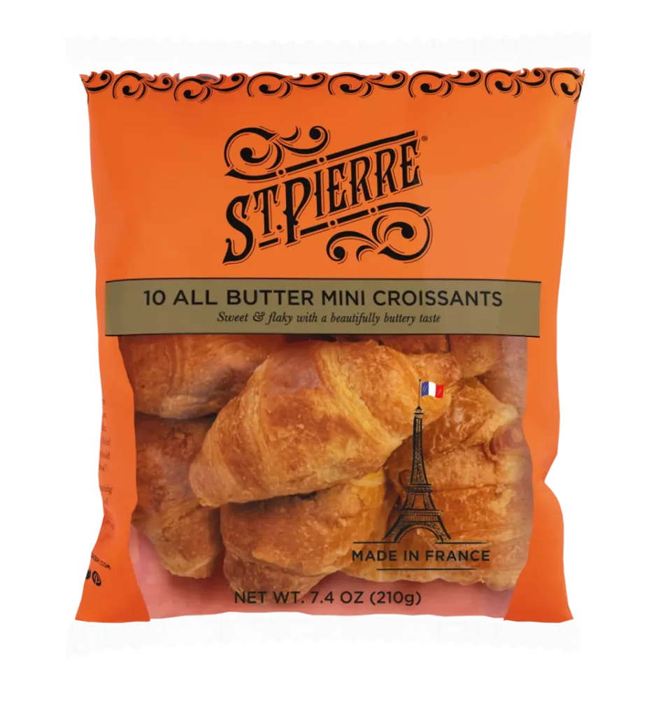 St Pierre 10 All Butter Mini Croissants (US)
