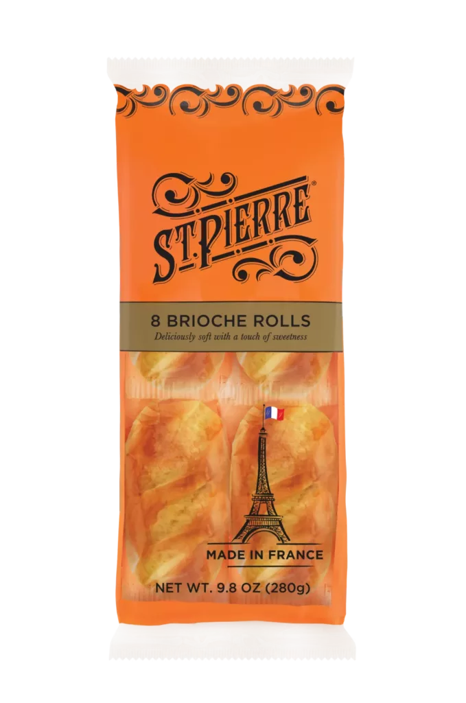 St Pierre 8 Brioche Rolls (US)