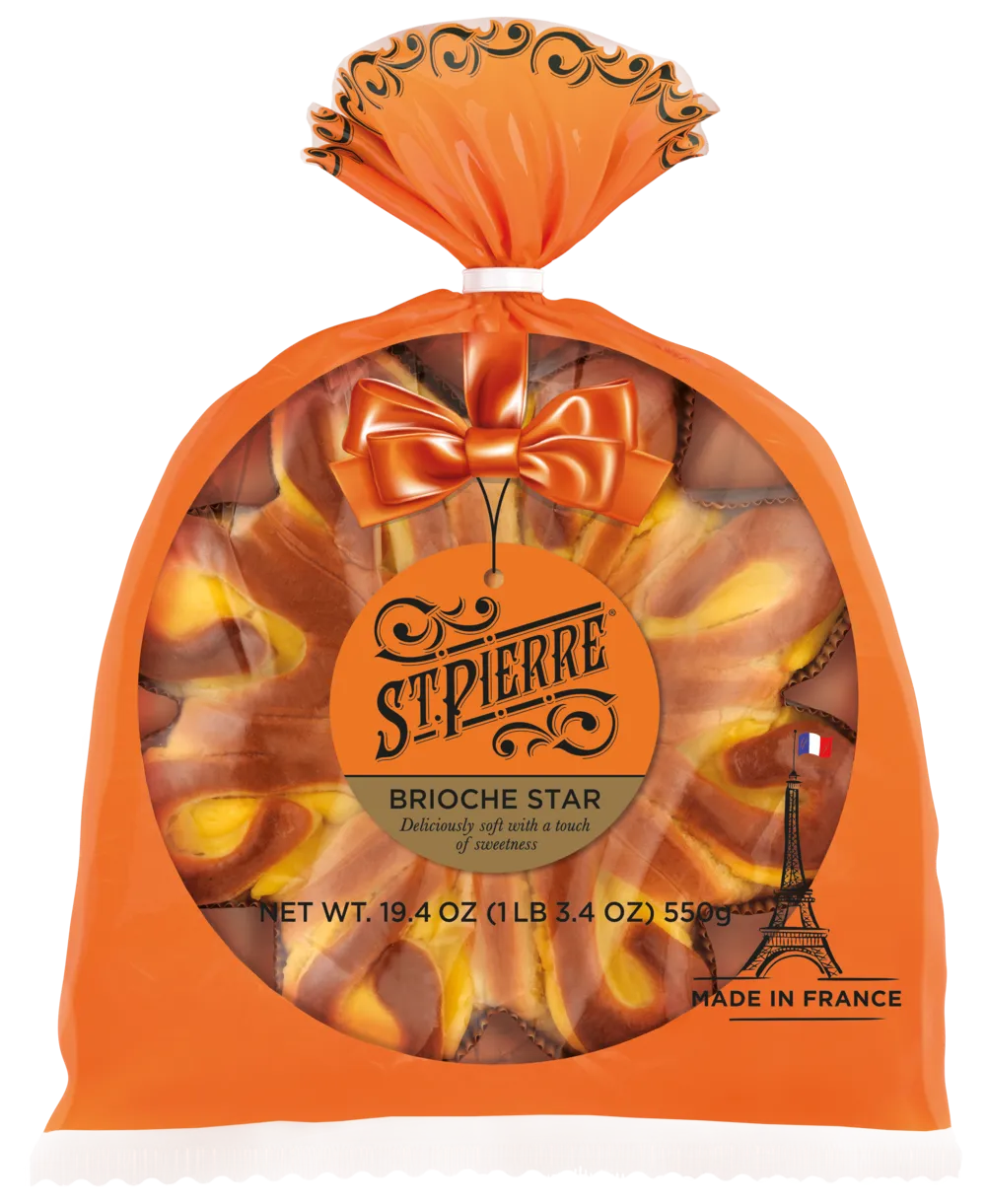 St Pierre Brioche Holiday Star (US)
